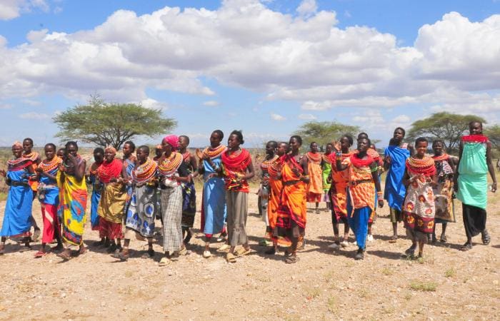 Maasai in Ngorongoro