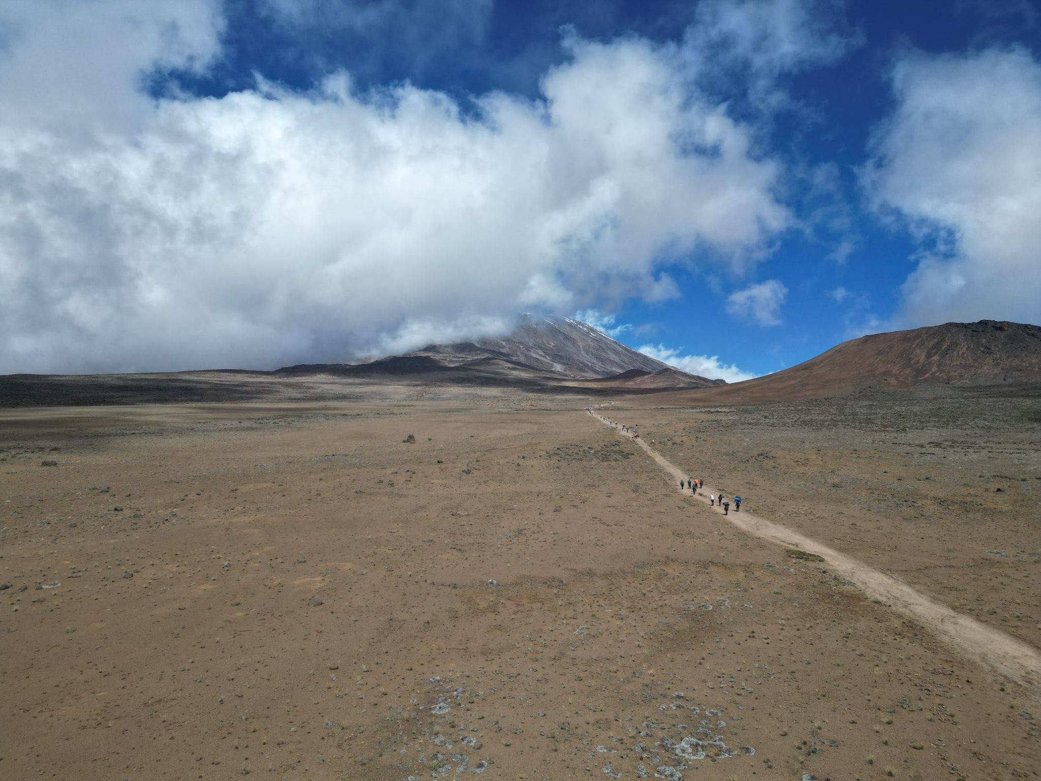 Mount Kilimanjaro in Tanzania.