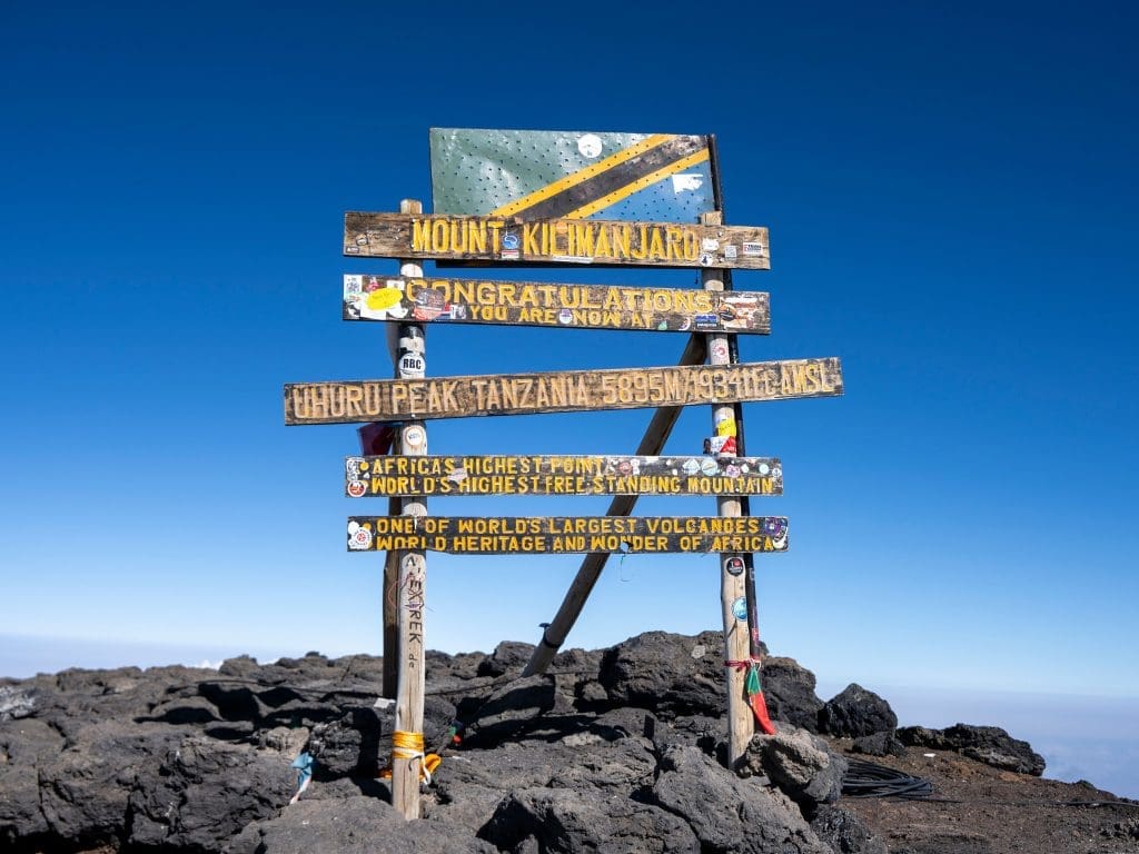 Mount Kilimanjaro, the highest peak in Africa, is located in Tanzania