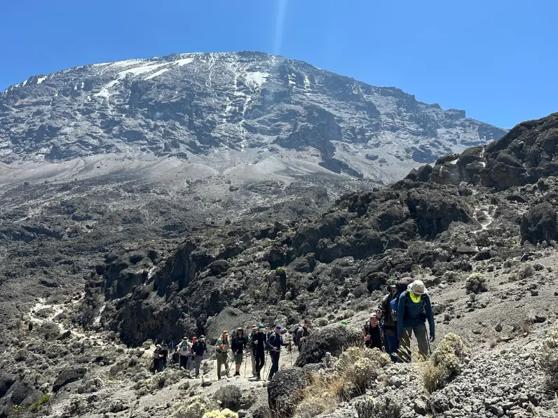 Climbing Mount Kilimanjaro take between 5 and 9 days.