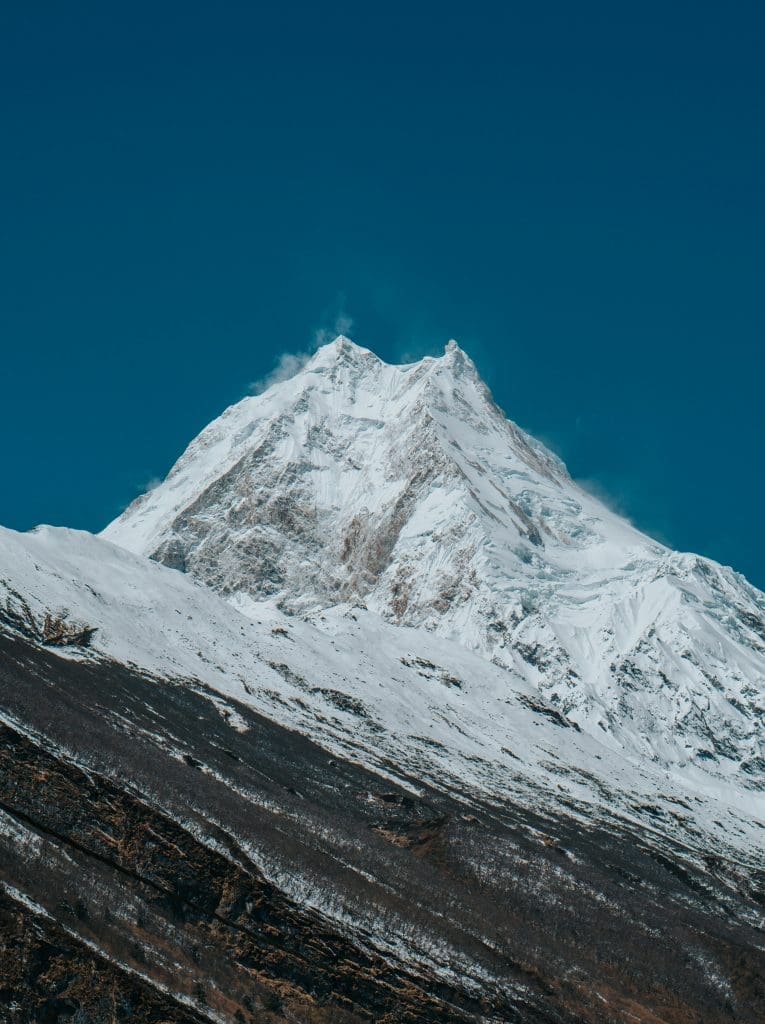 Manaslu in the Himalayas, Nepal