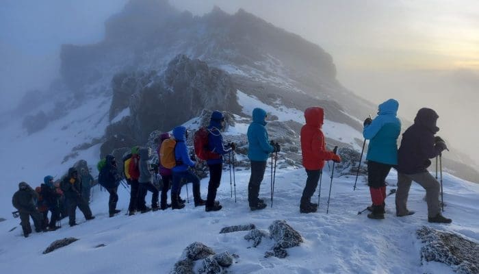 Lemosho Hiking kilimajaro climb